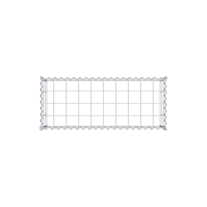 Anbaugabione Typ 3 100 cm x 30 cm x 40 cm (L x H x T), Maschenweite 10 cm x 10 cm, Spirale