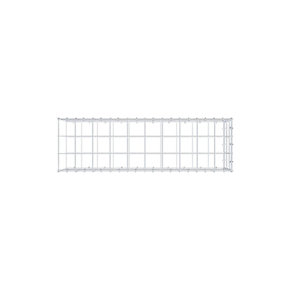Extra gabion typ 2 100 cm x 30 cm x 30 cm (L x H x D), maskstorlek 10 cm x 10 cm, C-ring