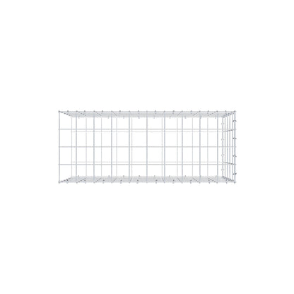 Gabião tipo 2 100 cm x 50 cm x 40 cm (C x A x P), malhagem 10 cm x 10 cm, anel C