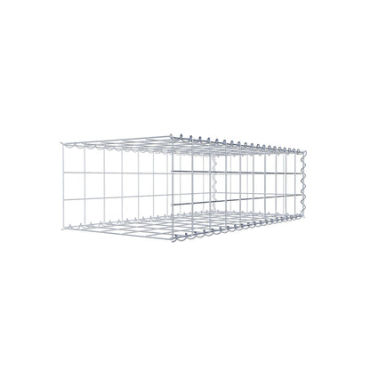 Gabbione aggiuntivo tipo 2 100 cm x 30 cm x 50 cm (L x A x P), maglia 10 cm x 10 cm, spirale