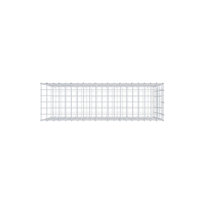 Fourche rapportée type 2 100 cm x 60 cm x 30 cm, mailles 5 cm x 10 cm, anneau en C