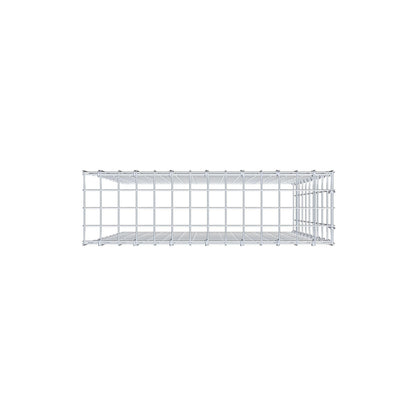 Monteret gabion type 4 100 cm x 70 cm x 20 cm (L x H x D), maskestørrelse 5 cm x 10 cm, C-ring