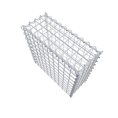 Anbaugabione Typ 3 50 cm x 50 cm x 20 cm (L x H x T), Maschenweite 5 cm x 5 cm, Spirale
