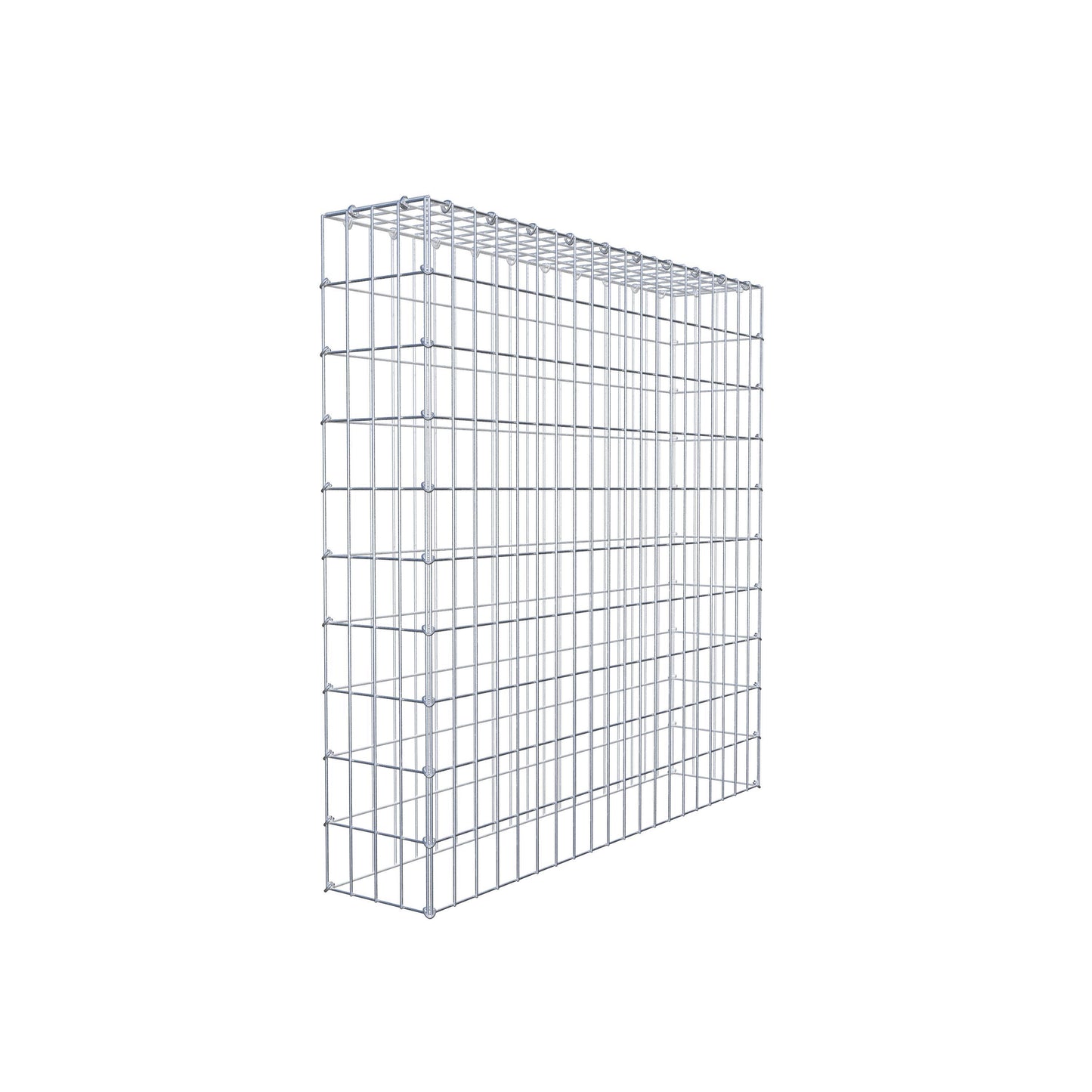 Fourche rapportée type 3 100 cm x 100 cm x 20 cm (L x H x P), mailles 5 cm x 10 cm, anneau C