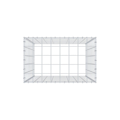 Fourche rapportée type 3 100 cm x 80 cm x 50 cm (L x H x P), mailles 10 cm x 10 cm, anneau C