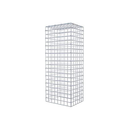 Monteret gabion type 3 100 cm x 30 cm x 40 cm (L x H x D), maskestørrelse 5 cm x 5 cm, C-ring