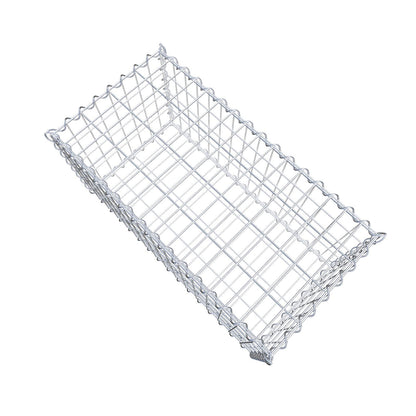 Gavión 80 cm x 40 cm x 40 cm (L x A x P), luz de malla 5 cm x 10 cm, en espiral