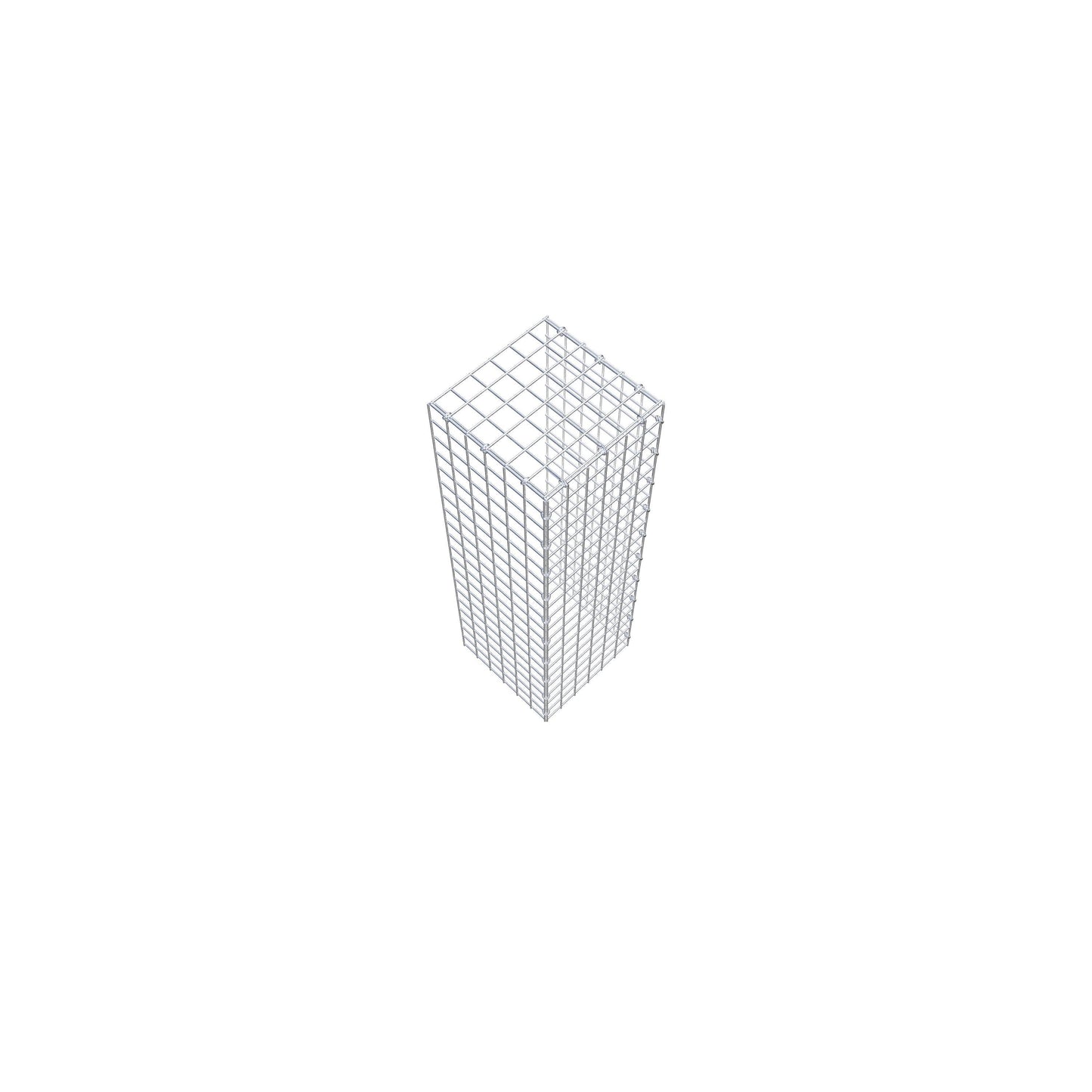 Fourche rapportée type 4 100 cm x 30 cm x 30 cm (L x H x P), mailles 5 cm x 5 cm, anneau C