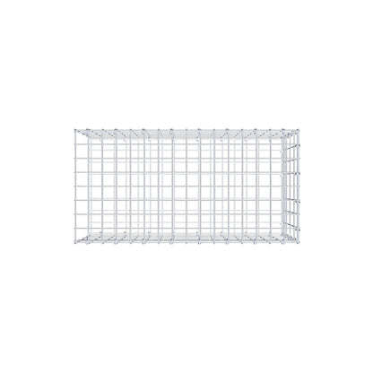 Anbaugabione Typ 2 80 cm x 40 cm x 40 cm, Maschenweite 5 cm x 10 cm, C-Ring
