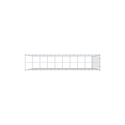 Anbaugabione Typ 4 100 cm x 90 cm x 20 cm (L x H x T), Maschenweite 10 cm x 10 cm, C-Ring