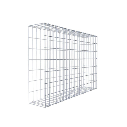 Opzetpaal type 2 100 cm x 70 cm x 20 cm, maaswijdte 5 cm x 10 cm, C-ring