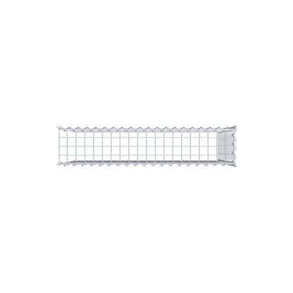Gabião Tipo 4 100 cm x 70 cm x 20 cm (C x A x P), malhagem 5 cm x 5 cm, espiral
