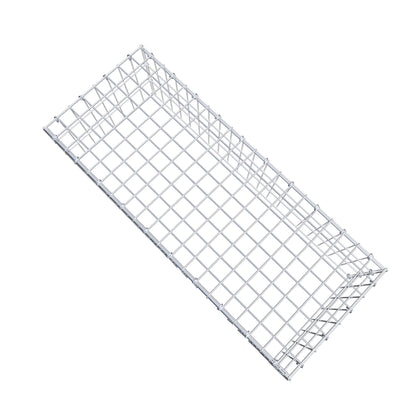 Anbaugabione Typ 3 100 cm x 30 cm x 40 cm (L x H x T), Maschenweite 5 cm x 10 cm, C-Ring