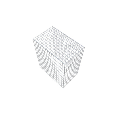 Fourche rapportée type 4 100 cm x 80 cm x 50 cm (L x H x P), mailles 5 cm x 10 cm, anneau C