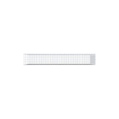Fourche rapportée type 2 200 cm x 100 cm x 30 cm (L x H x P), mailles 5 cm x 5 cm, anneau C