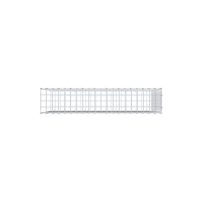 Fourche rapportée type 2 100 cm x 60 cm x 20 cm (L x H x P), mailles 5 cm x 5 cm, anneau C