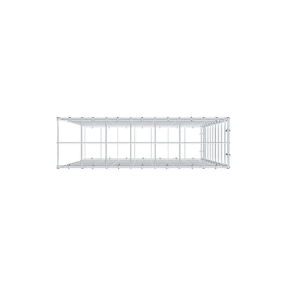 Anbaugabione Typ 2 100 cm x 70 cm x 20 cm (L x H x T), Maschenweite 10 cm x 10 cm, C-Ring
