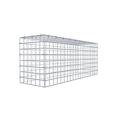 Typ 3 påbyggnadsgabion 100 cm x 40 cm x 30 cm (L x H x D), maskstorlek 5 cm x 5 cm, C-ring