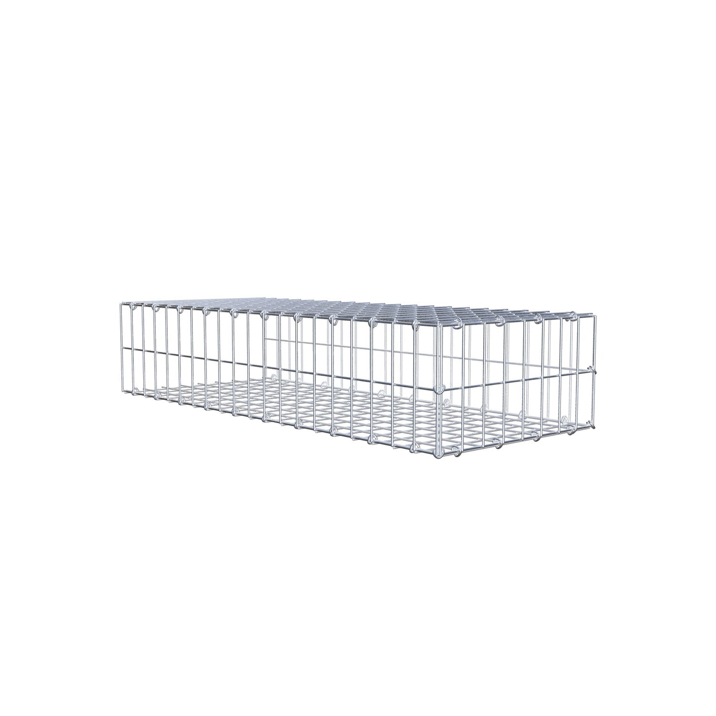 Pila adicional tipo 2 100 cm x 20 cm x 40 cm, malla 5 cm x 10 cm, anillo en C