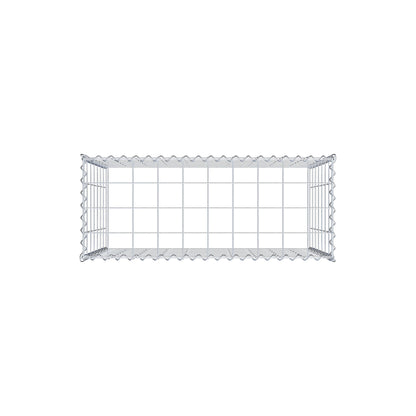 Anbaugabione Typ 3 100 cm x 70 cm x 40 cm (L x H x T), Maschenweite 10 cm x 10 cm, Spirale