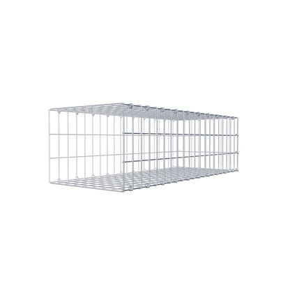 Fourche rapportée type 2 100 cm x 30 cm x 40 cm, mailles 5 cm x 10 cm, anneau en C