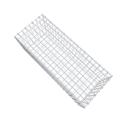 Gavión 100 cm x 40 cm x 40 cm (L x A x P), luz de malla 5 cm x 10 cm, anillo en C