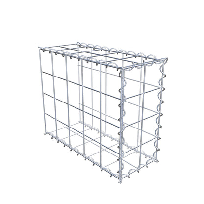 Anbaugabione Typ 2 50 cm x 40 cm x 20 cm (L x H x T), Maschenweite 10 cm x 10 cm, Spirale