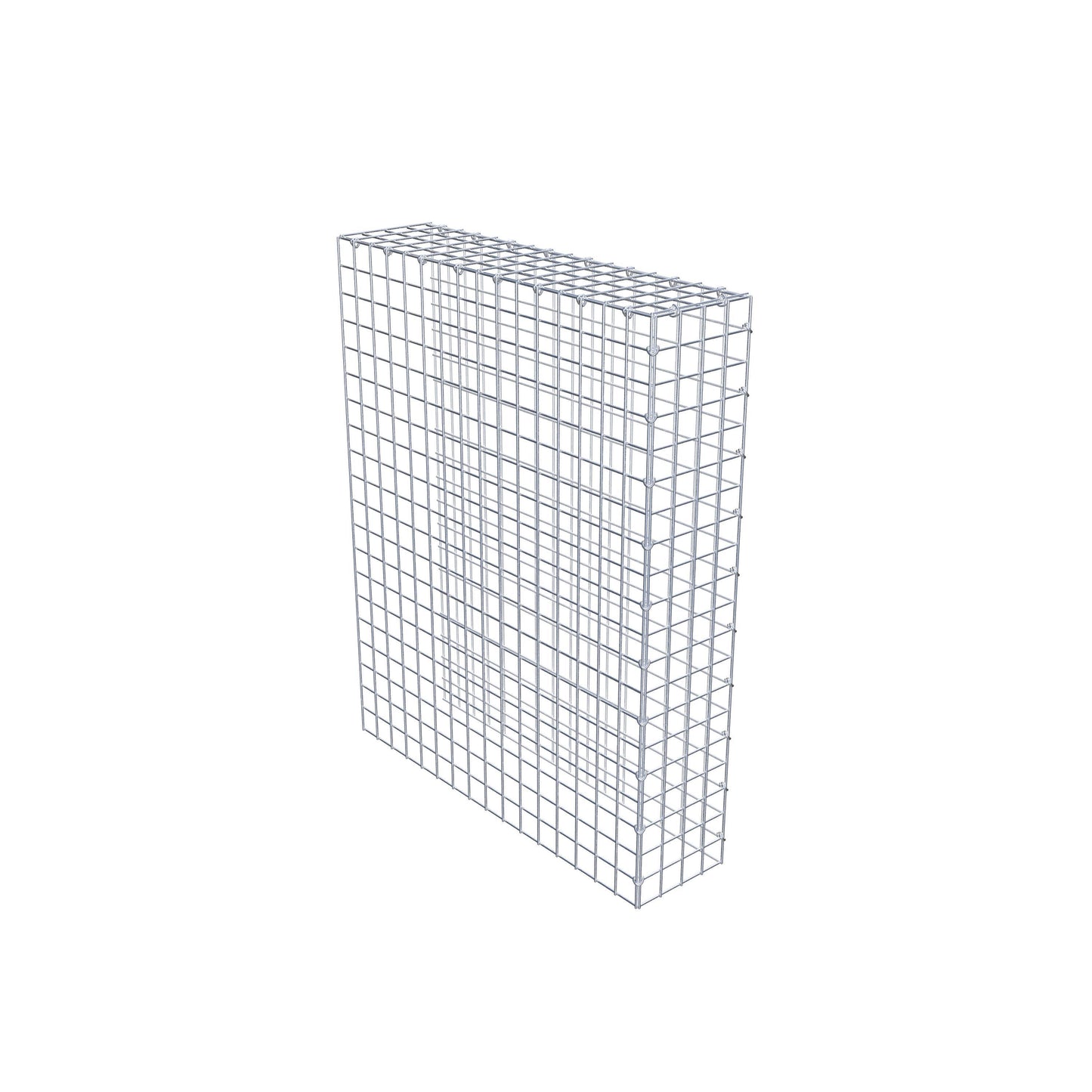 Fourche rapportée type 4 100 cm x 80 cm x 20 cm (L x H x P), mailles 5 cm x 5 cm, anneau C
