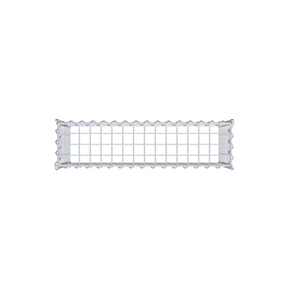 Anbaugabione Typ 3 80 cm x 40 cm x 20 cm (L x H x T), Maschenweite 5 cm x 5 cm, Spirale