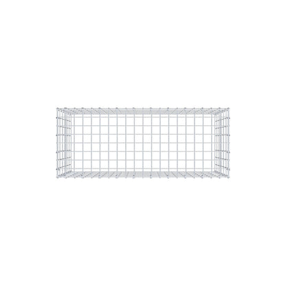 Fourche rapportée type 3 100 cm x 60 cm x 40 cm (L x H x P), mailles 5 cm x 10 cm, anneau C