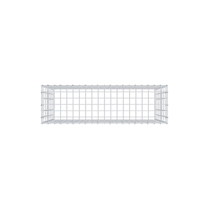 Anbaugabione Typ 3 100 cm x 70 cm x 30 cm (L x H x T), Maschenweite 5 cm x 10 cm, C-Ring