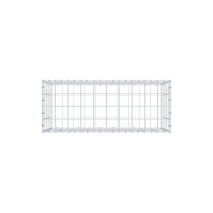 Gabione 100 cm x 50 cm x 40 cm (L x H x T), Maschenweite 10 cm x 10 cm, C-Ring