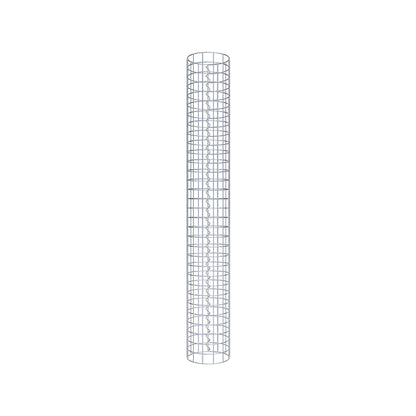 Gabionensäule rund 22 cm Durchmesser, 160 cm Höhe, Maschenweite 5 cm x 5 cm