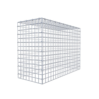 Gabbione aggiuntivo di tipo 3 100 cm x 70 cm x 40 cm (L x H x P), maglia 5 cm x 5 cm, anello a C
