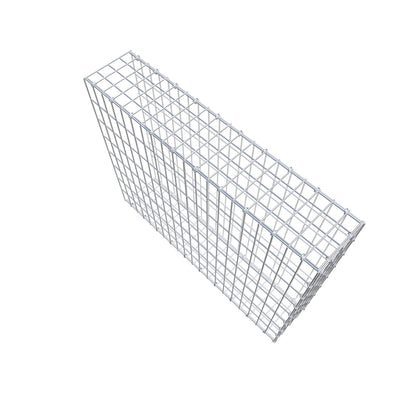 Fourche rapportée type 2 100 cm x 80 cm x 20 cm, mailles 5 cm x 10 cm, anneau en C