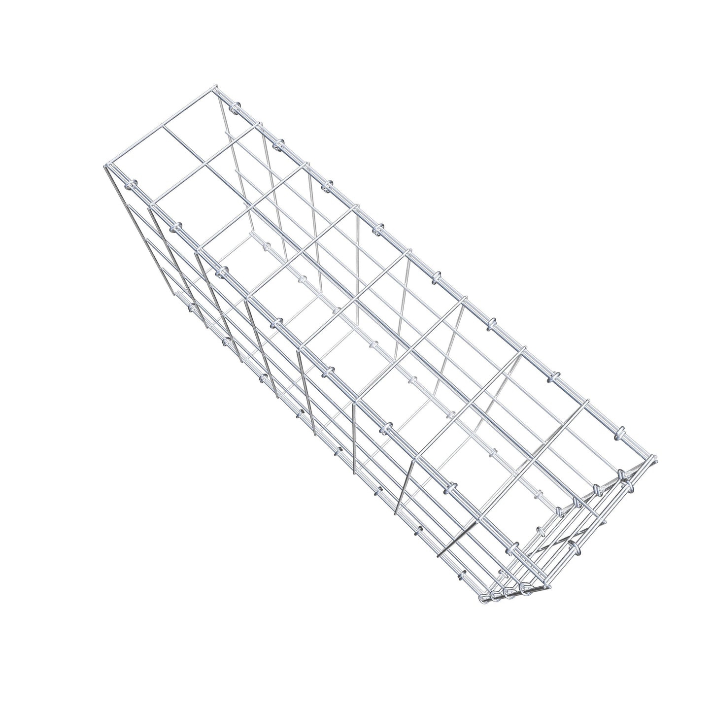 Pila adicional tipo 2 80 cm x 40 cm x 20 cm (L x A x P), malla 10 cm x 10 cm, anillo en C