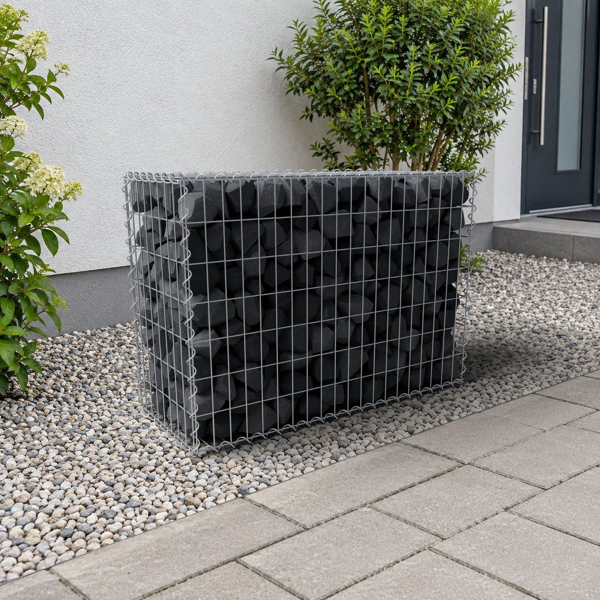 Gabion 100 cm x 70 cm x 40 cm (L x H x D), maskstorlek 5 cm x 10 cm, spiral