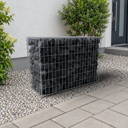 Gabion 100 cm x 70 cm x 40 cm (L x H x D), maskstorlek 5 cm x 10 cm, spiral