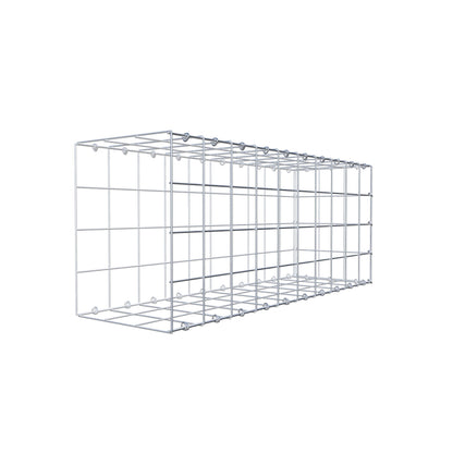 Gabião Tipo 2 100 cm x 40 cm x 30 cm (C x A x P), malhagem 10 cm x 10 cm, anel C