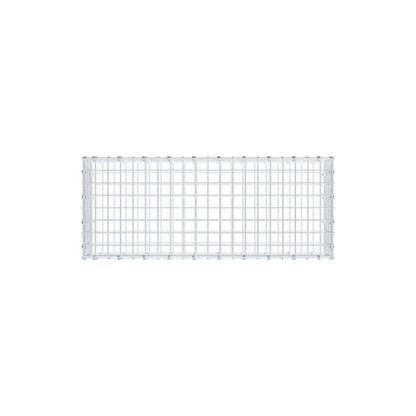 Gabion 100 cm x 20 cm x 40 cm (L x H x D), mesh size 5 x 5 cm, spiral ring