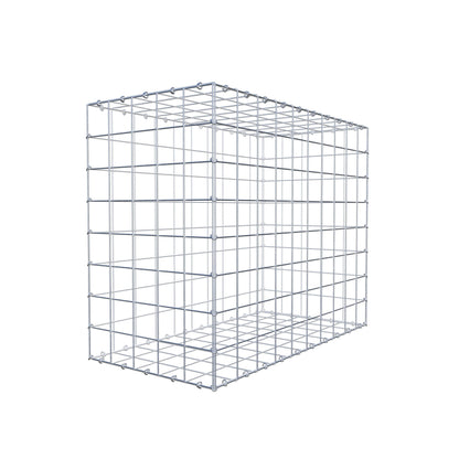 Gabion 100 cm x 80 cm x 50 cm (L x H x D), maskstorlek 10 cm x 10 cm, C-ring
