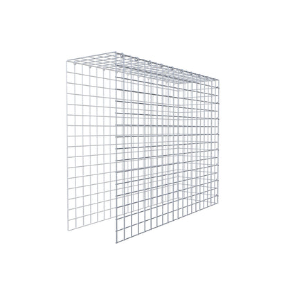 Fourche rapportée type 4 100 cm x 80 cm x 30 cm (L x H x P), mailles 5 cm x 5 cm, anneau C