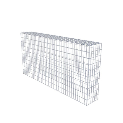 Fourche rapportée type 3 200 cm x 100 cm x 30 cm (L x H x P), mailles 5 cm x 10 cm, anneau en C