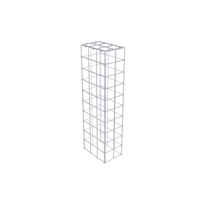 Gabbione aggiuntivo di tipo 3 100 cm x 30 cm x 20 cm (L x H x P), maglia 10 cm x 10 cm, anello a C