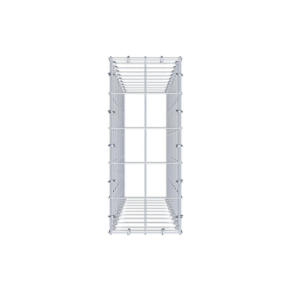 Gabbione aggiuntivo di tipo 3 100 cm x 20 cm x 50 cm (L x A x P), maglia 10 cm x 10 cm, anello a C