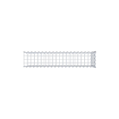 Påväxt gabion typ 2 100 cm x 40 cm x 20 cm (L x H x D), maskstorlek 5 cm x 5 cm, spiral