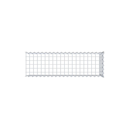 Udvokset gabion type 4 100 cm x 30 cm x 30 cm (L x H x D), maskestørrelse 5 cm x 5 cm, spiral