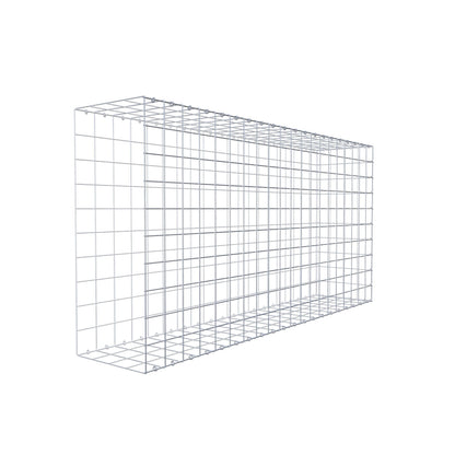 Anbaugabione Typ 2 200 cm x 100 cm x 40 cm (L x H x T), Maschenweite 10 cm x 10 cm, C-Ring