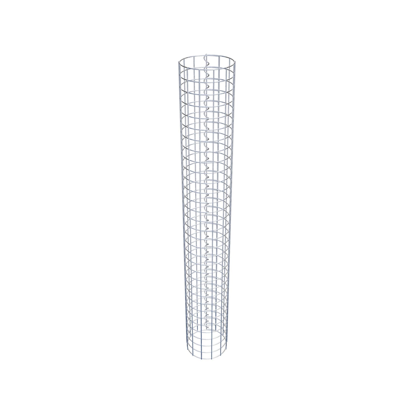 Gabionensäule rund 22 cm Durchmesser, 160 cm Höhe, Maschenweite 5 cm x 5 cm