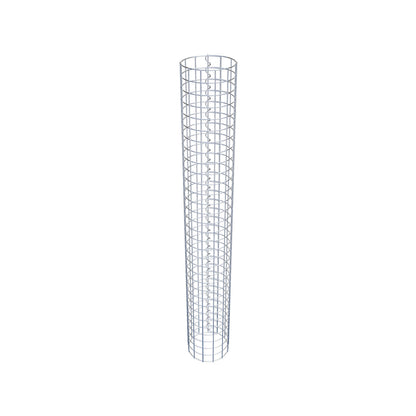 Gabionensäule rund 22 cm Durchmesser, 160 cm Höhe, Maschenweite 5 cm x 5 cm